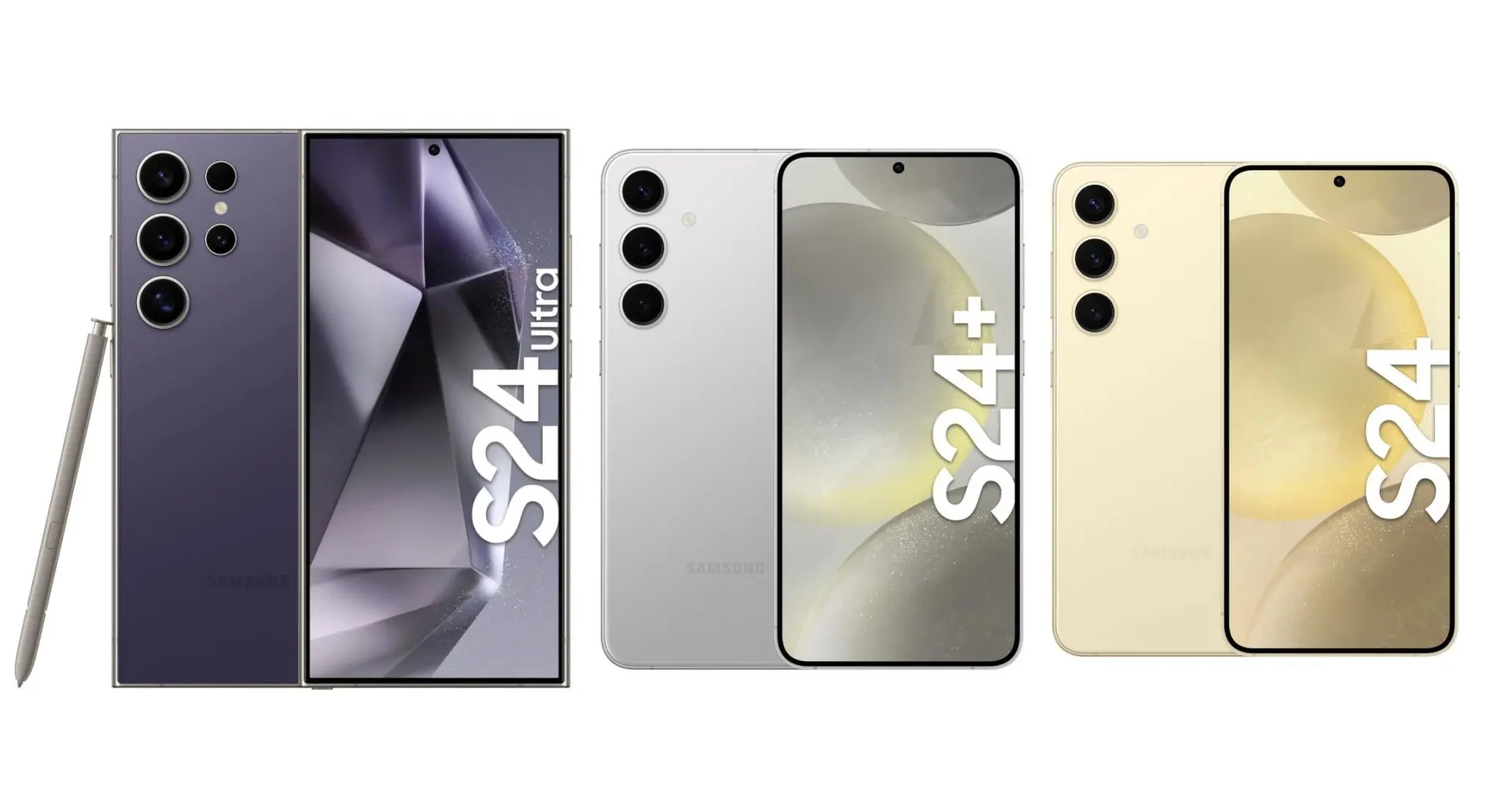 Samsung Galaxy S24, Galaxy S24+, Galaxy S24 Ultra Renders, Full  Specifications Leak Online