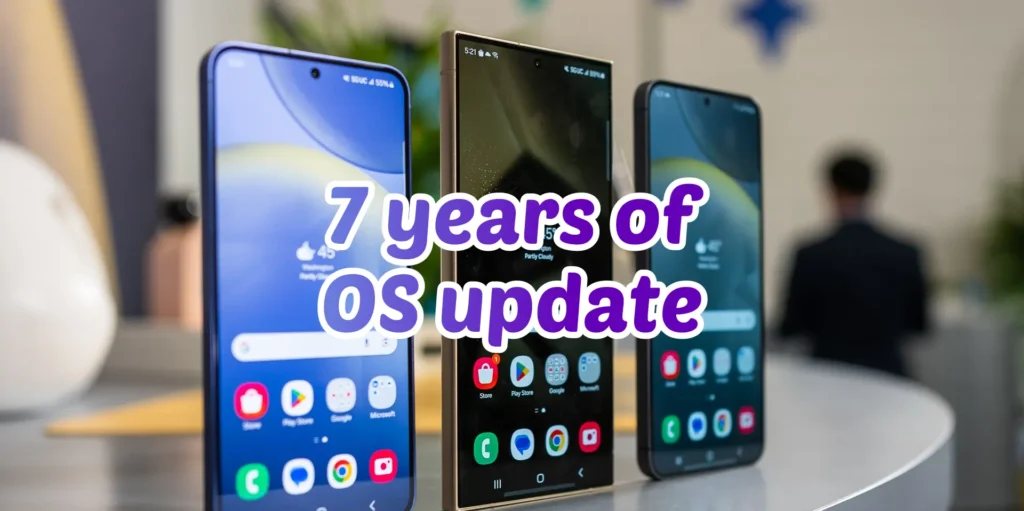 7 years of OS update